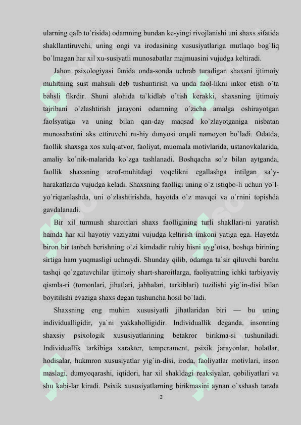 SHAXS TARAQQIYOTIDA EHTIYOJLARNING TA'SIRI 3