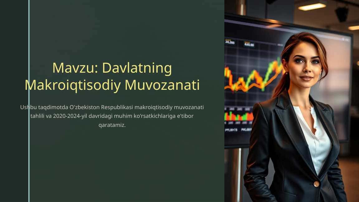 Davlatning Makroiqtisodiy Muvozanati