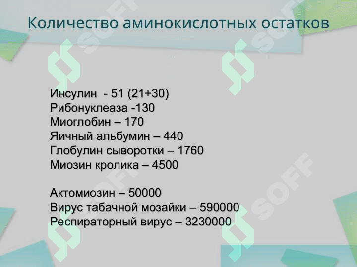 Белки – биологические полимерные молекулы, мономерами которых являются аминокислоты, соединенные пептидными связями. 6