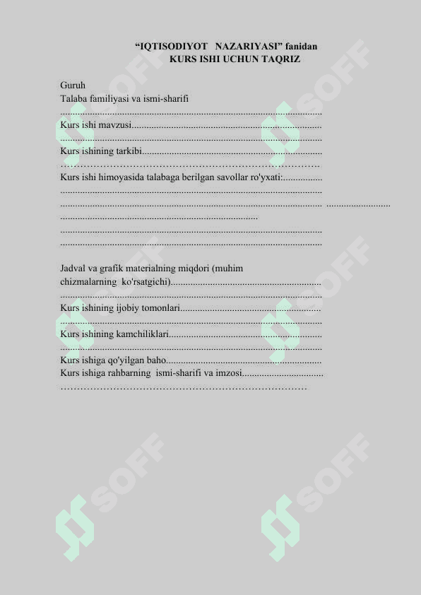 IQTISODIYOTNI DAVLAT TOMONIDAN TARTIBGA SOLISHNING MOHIYATI VA ZARURLIGI 2