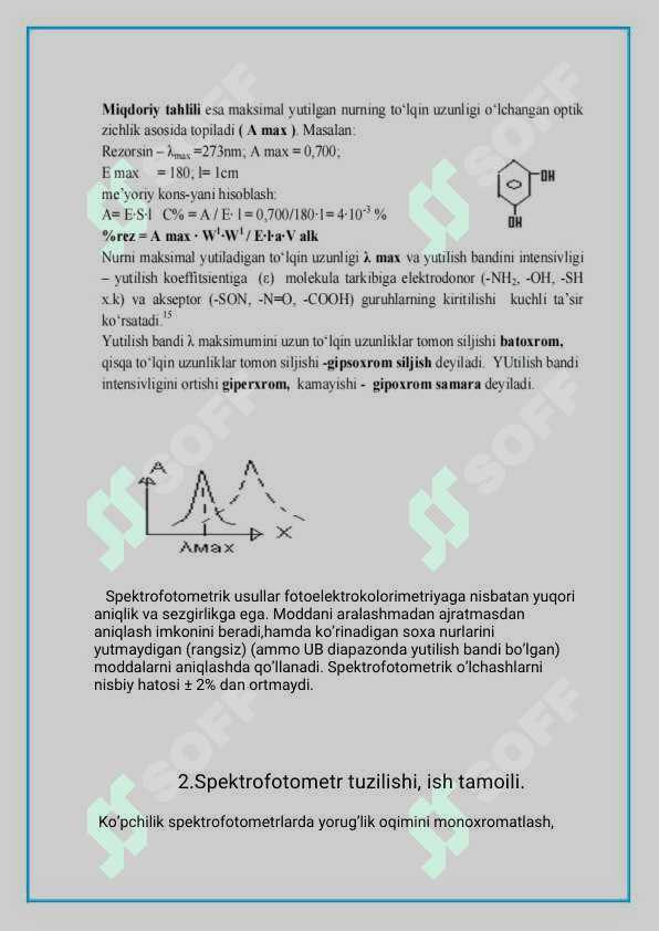 Sifat va miqdoriy analiz: moddalardagi elementlar tarkibini va ularning miqdorini aniqlash 6