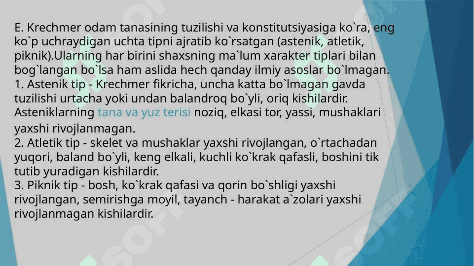 Xarakter haqida tushuncha . Xarakter turlari va harakter aksentuatsiyasi 8
