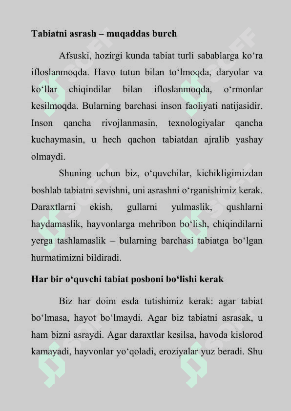 TABIAT LOYIHA ISHI 3