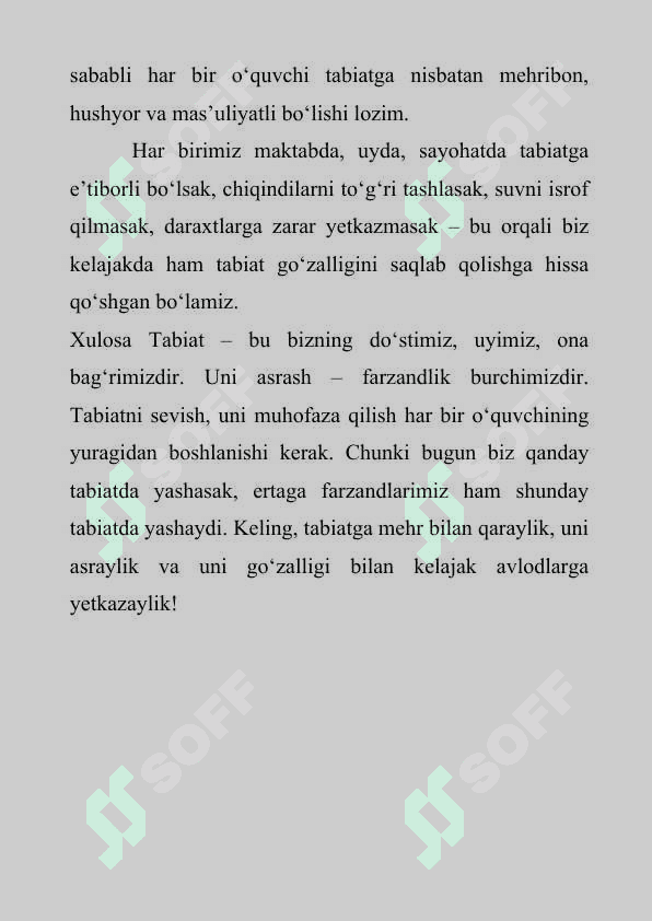 TABIAT LOYIHA ISHI 4