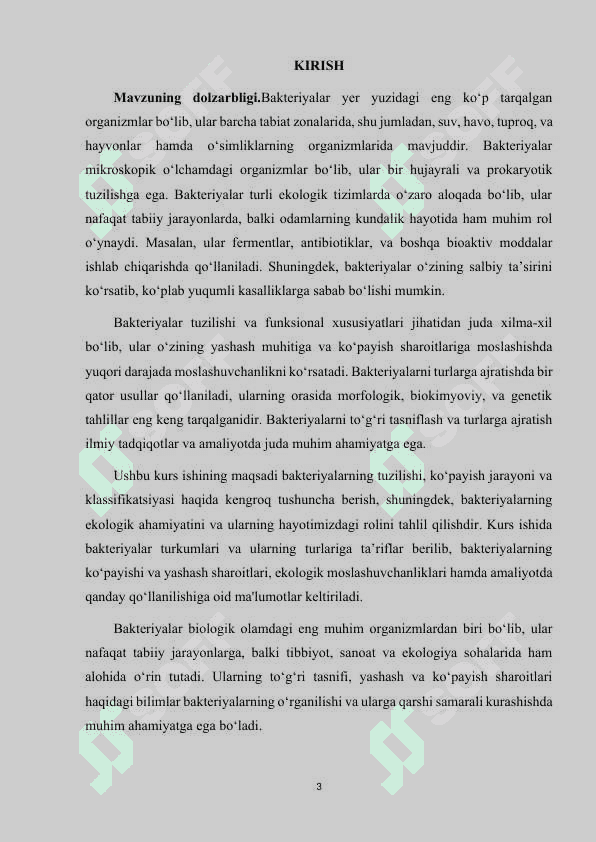 BAKTERIYALAR (BACTERIPOHYATA), TUZILISHI, KO'PAYISHI VA KLASSIFIKASIYASI 3