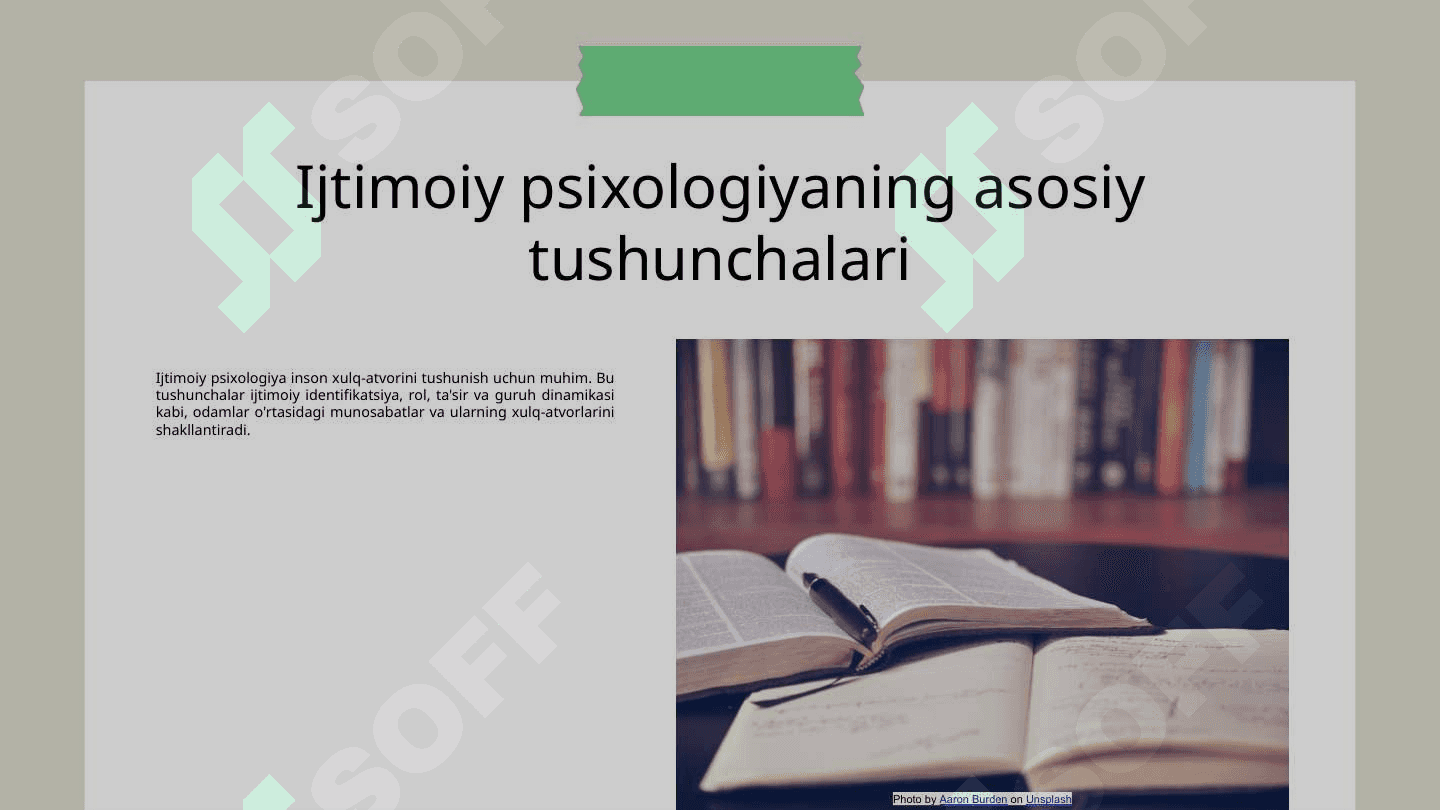 Ijtimoiy psixologiya fanining prinsiplari va tuzilishi 3