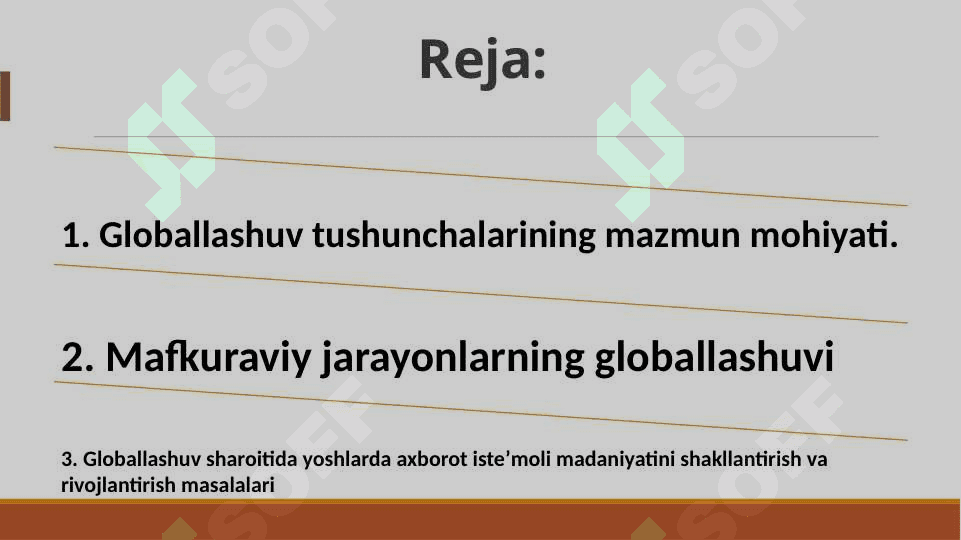 GLOBALLASHUV DAVRIDA AXBOROT MADANIYATINI SHAKLLANTIRISH ZARURIYATI 2