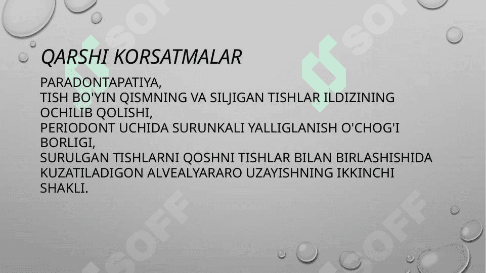 tish qatorlari deformatsiyalarining bartaraf qilishning apparatur-jarrohlik usuli 8