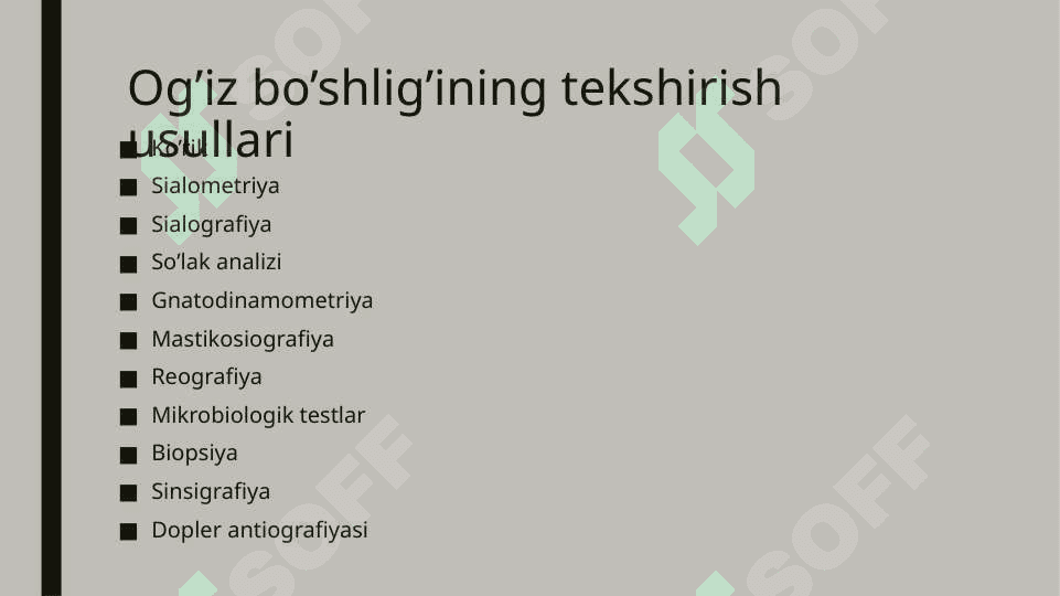 Og’iz bo’shlig’ida hazm qilish jarayonini o’rganish 8