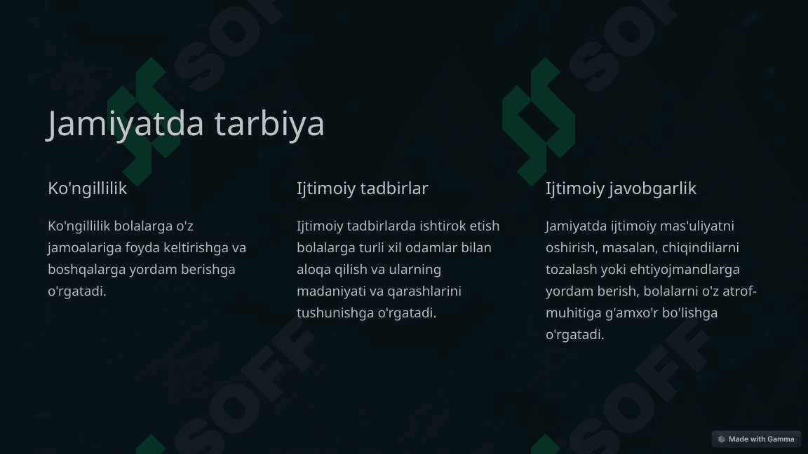 Fuqarolik tarbiyasi kelajagimiz uchun poydevor 4