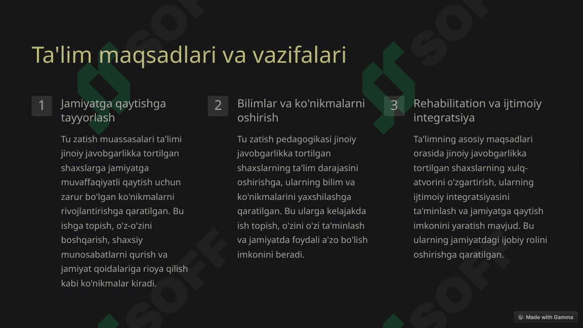 Tuzatish pedagogikasi asoslari 2