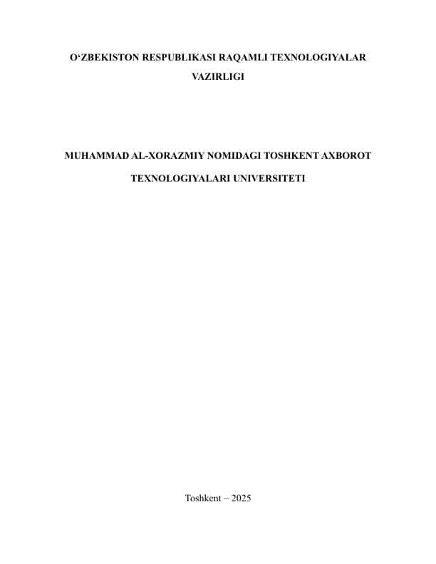 Ko‘p agentli tizimlarni modellashtirish
