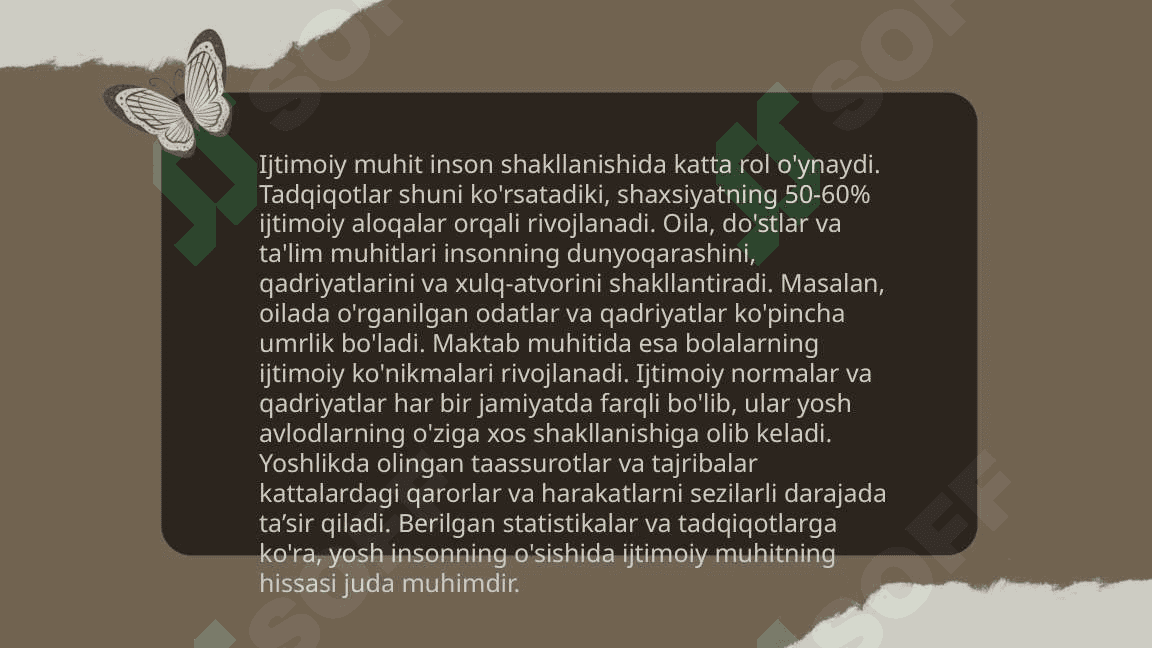 Ijtimoiy muhit, diniy an'analar va komil insonning shakllanishi 3