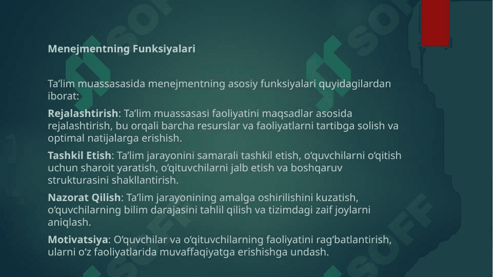Ta’lim muassasasi menejmenti 4