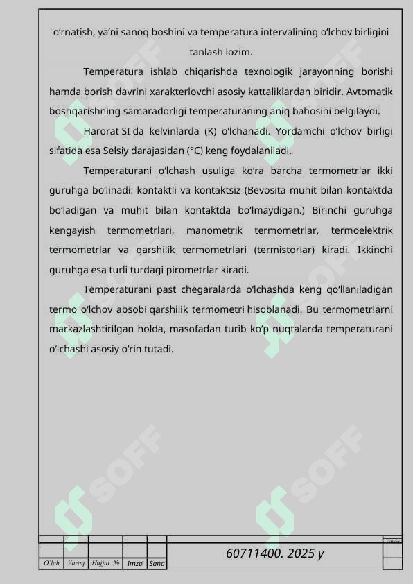 ОКА-92М markali yonuvchan gazlar va kislorod analizatorining o‘lchash 3