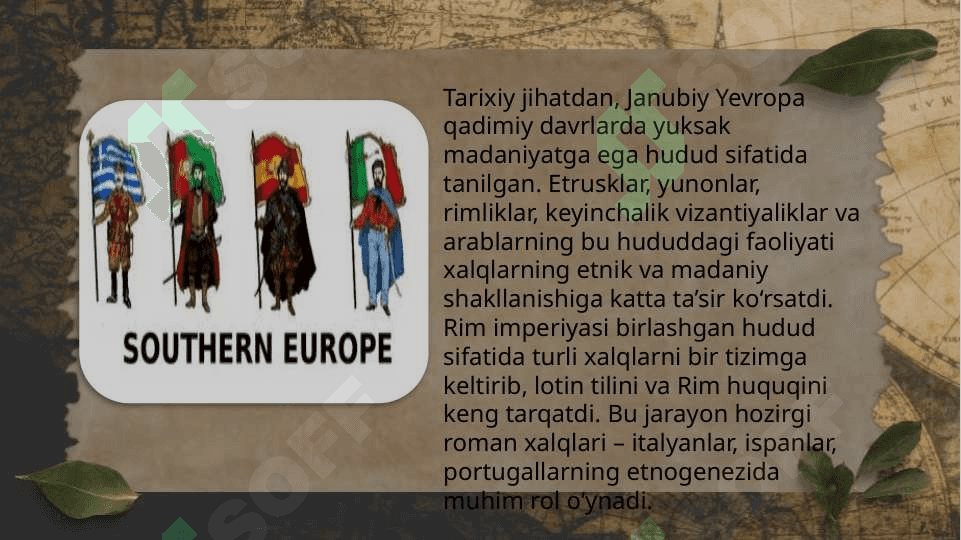 Janubiy Yevropa xalqlari 4