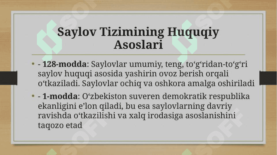 Saylov Tizimi 4
