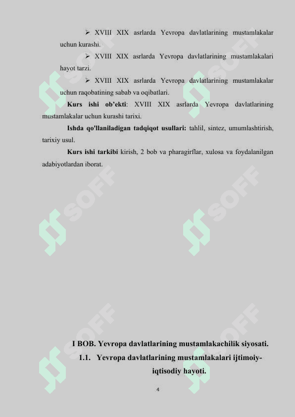 YEVROPA DAVLATLARINING MUSTAMLAKALAR UCHUN KURASHI XVIII XIX ASRLAR 4