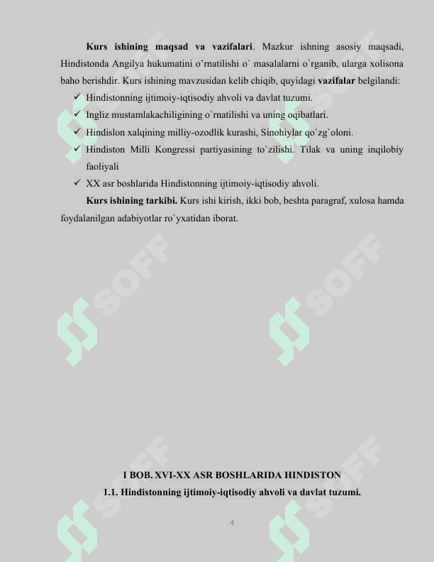 Hindistonda Angliya hukmronligining o’rnatilishi 4