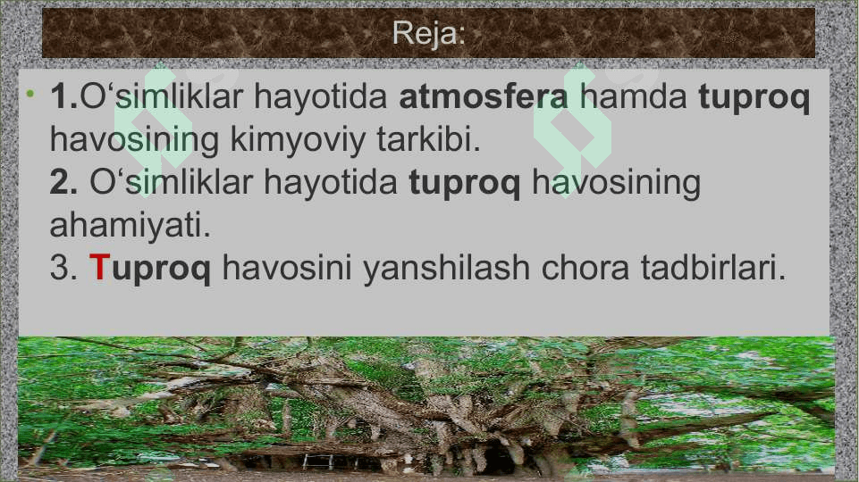 TUPROQNING HAVO REJIMI HAMDA UNI BOSHQARISH USULLARI 2