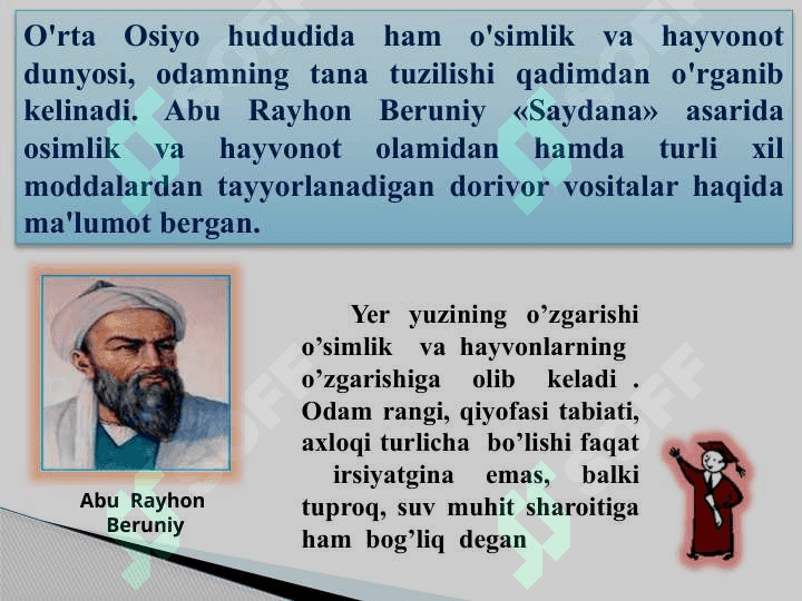 BIOLOGIYA TIRIK ORGANIZMLAR HAQIDAGI FANBiologiya - hayot haqidagi fan 4