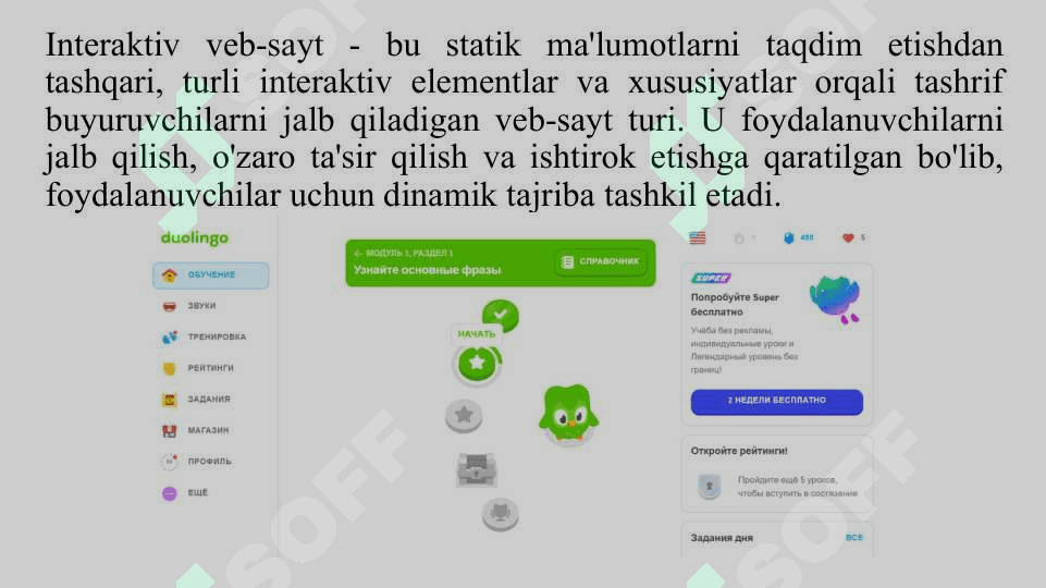 Web saytlarning interaktivligini oshiruvchi texnologiyalar haqida umumiy tushuncha 2