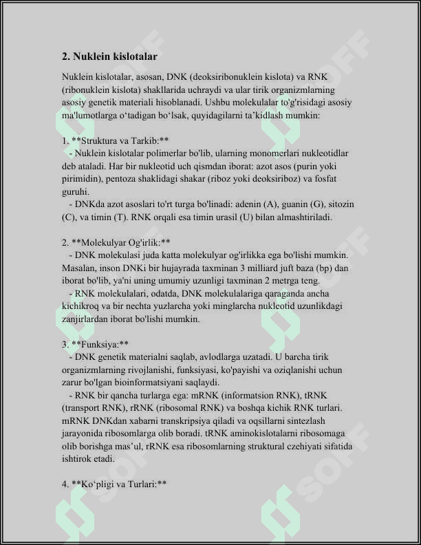 DNK STRUKTURASI Kurs ishi 5