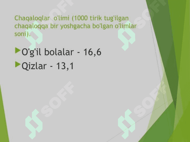 Yangi tug’ilgan chaqaloqlar va bolalar kasalliklari 6