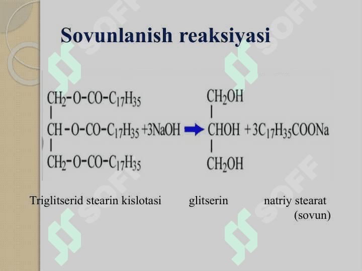 Lipidlar.Lipidlarning klassifikatsiyasi:Sovunlanadigan lipidlar 4