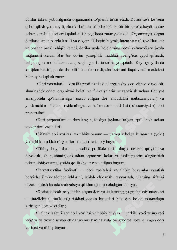 DORIXONA VA DORILAR QIDIRUV TIZIMI 6