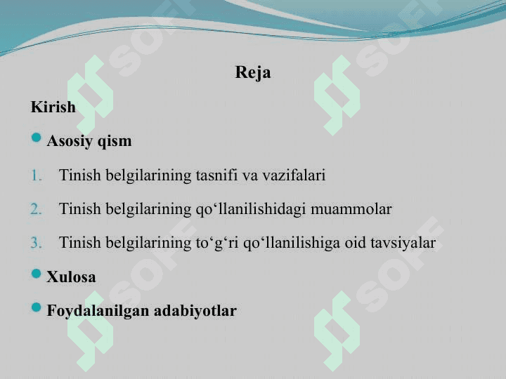 Oʻzbek tilida tinish belgilarining qoʻllanishi xaqida 2