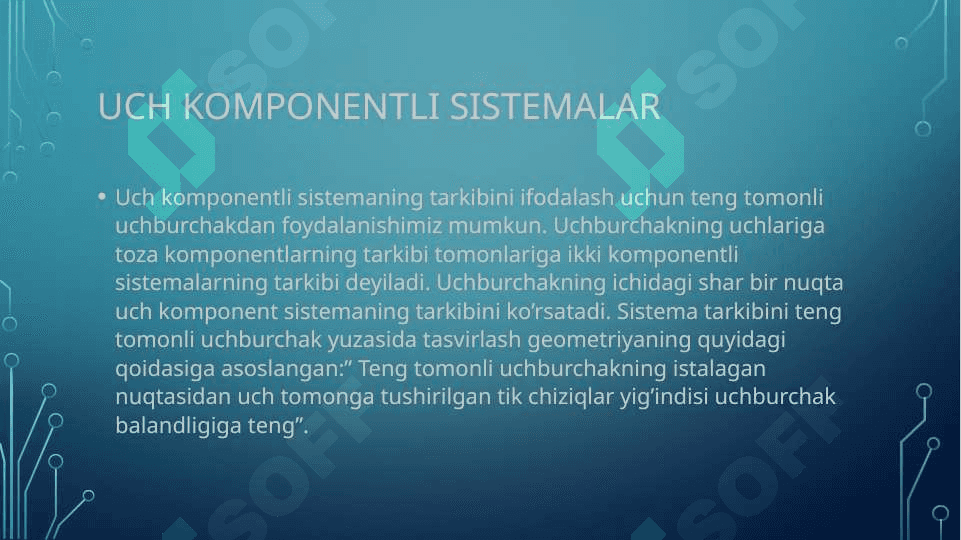 Uch komponentli sistemalar 3