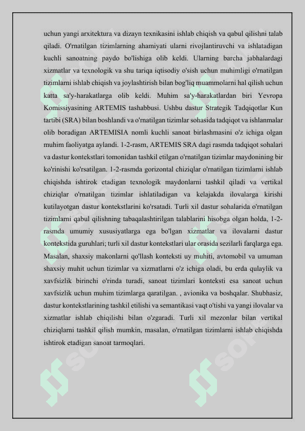 O‘rnatilgan tizimlarning blok diagrammasi 3