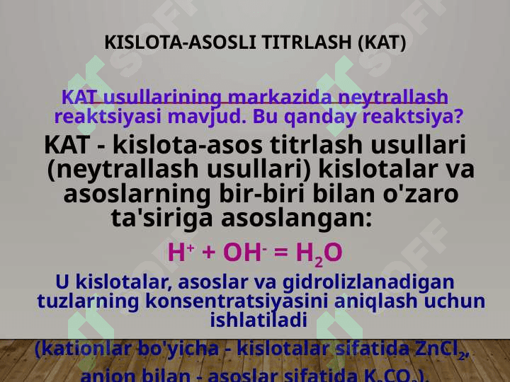 TITRIMETRIK ANALIZ USULI 3
