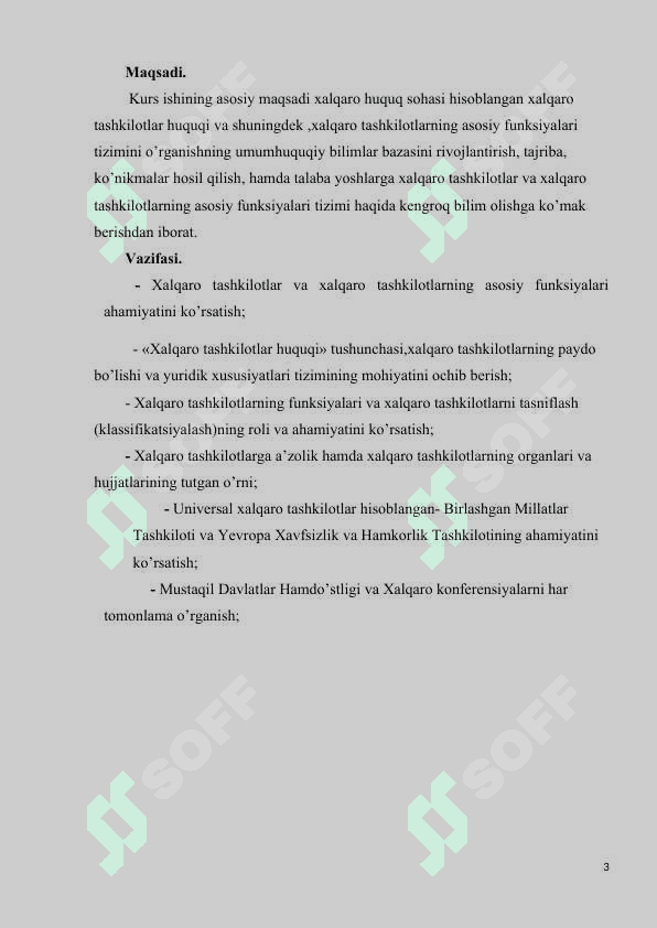 Xalqaro tashkilotlarning asosiy funksiyalari 3