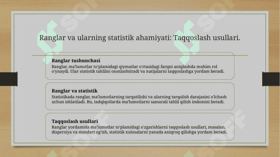 Taqsimlanish limiti, ranjirovka, mediana, moda va kvartillar 4