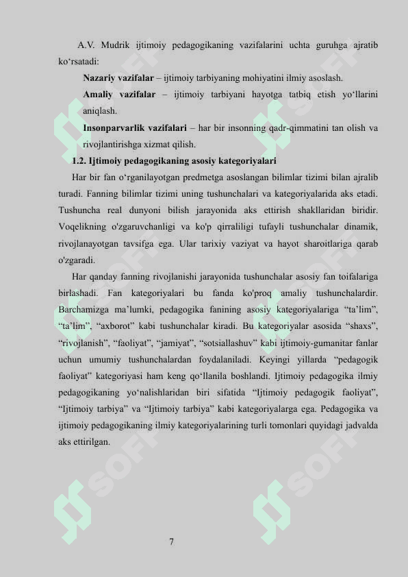 Ijtimoiy pedagogikaning kategoriyalari va mexanizmlari 7