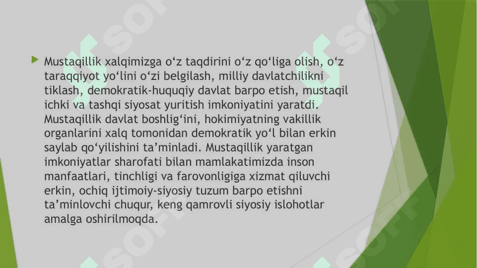 Oʻzbekistonda hokimiyatning boʻlinish tamoyili va konseptual asoslari 4