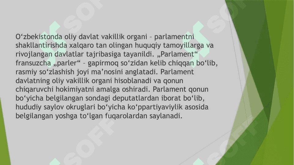 Oʻzbekistonda hokimiyatning boʻlinish tamoyili va konseptual asoslari 5