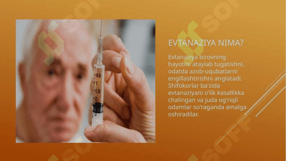 Evtanaziya muamolari 2