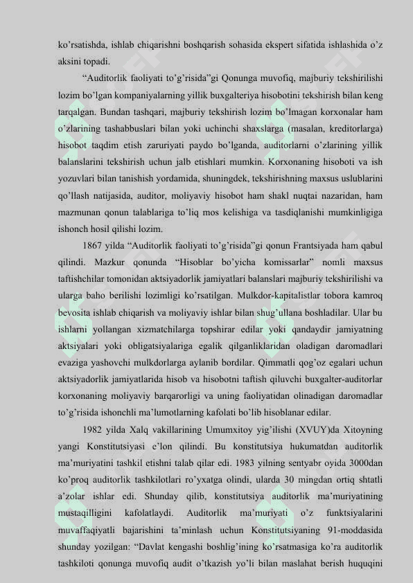 AUDITORLIK FAOLIYATINING HUQUQIY ASOSLARI 3