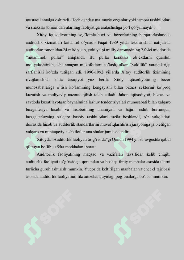AUDITORLIK FAOLIYATINING HUQUQIY ASOSLARI 4