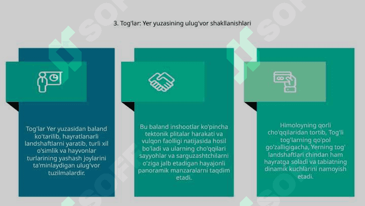 Yer yuzi landshaft turlari 5