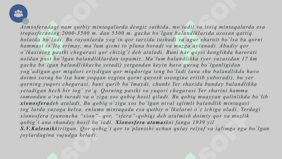 GLYATSIAL JARAYONLAR VA MUZLOQ RELYEF SHAKLLARI 5