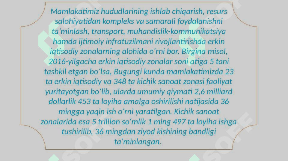 O'zbekiston erkin iqtisodiy zonalari geografiyasi 4