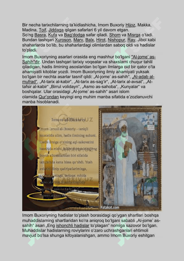 O`tilgan mavzularni takrorlash MAVZUSIDA BIR SOATLIK OCHIQ DARS       ISHLANMASI. 8