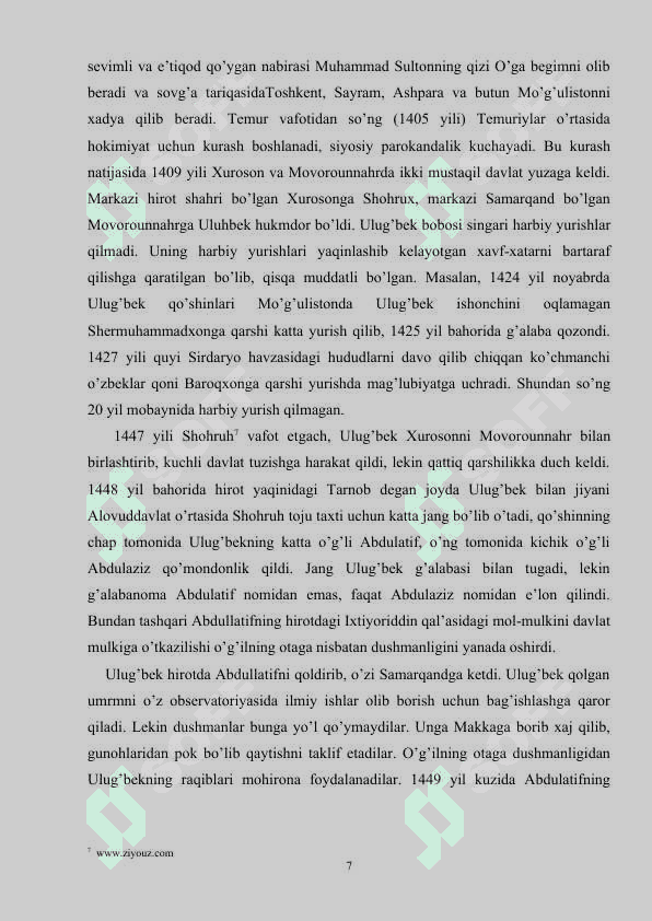 Mirzo Ulug’bek buyuk alloma va davlat arbobi kurs ishi.docx 6
