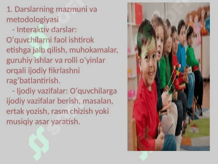 Gospital taʼlimda dars tashkil etish orqali bemor oʻquvchilar ijodiy faoliyatini shakllantirish yoʻllari mavzusida maʼlumotlar. 3