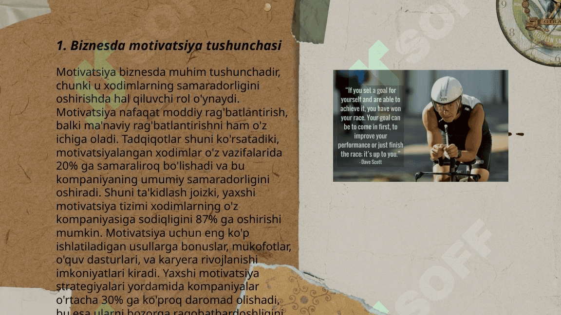 Biznesda motivatsiyaning ahamiyati 3