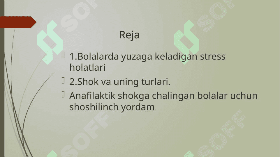 Bemor bolalarning ruhiy holati – tushkunlik shok, g’am andux hayajon holatlarida shifokorning tutgan o’rni 2